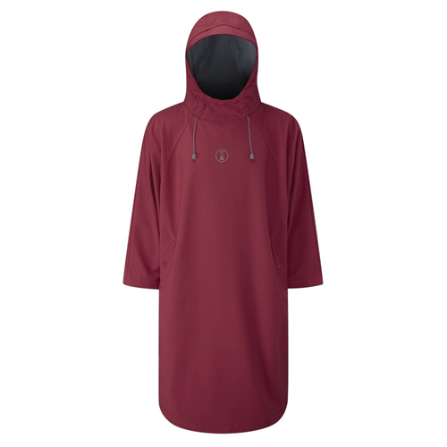 Fourth Element Storm Poncho Burgundy